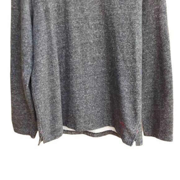 Tommy Bahama Mens L Sweatshirt Inside Out Exposed Stitching Color Blocked Gray - Picture 8 of 10
